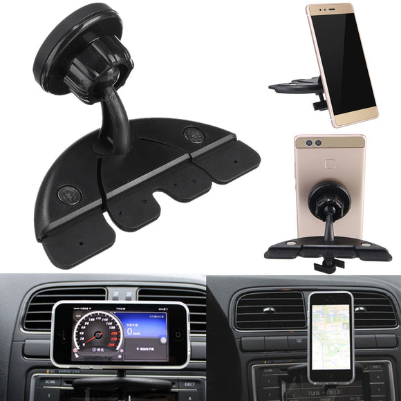 Car CD Player Slot Bracket Magnetic Phone Holder Mount for iPhone iPad Mini Air Samsung Xiaomi GPS