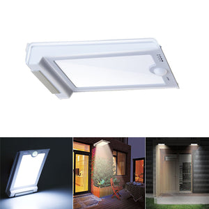 Solar Powered 46 LED Outdoor PIR Motion Sensor Light Waterproof Security Wall Lamp for Street Path