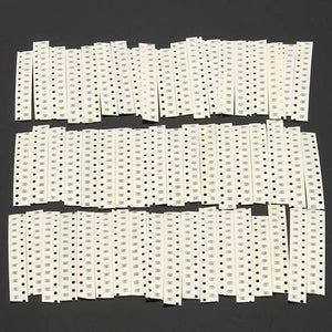 560pcs 56 Values 1R-10M 1% 0805 SMD Resistors Kit 10pcs Each Value