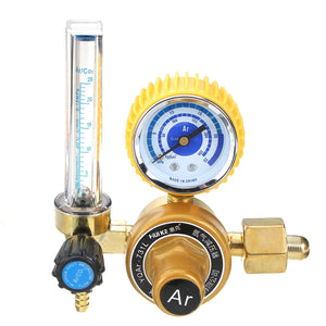 0-25 MPA Argon Meter Mig Flow Pressure Gauge Gas AR/CO2 Regulators Welding Weld
