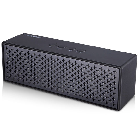 Sansui T11 HiFi Wireless Bluetooth Speaker Dual Unit Heavy Bass TF Card FM Radio HD Mic Subwoofer