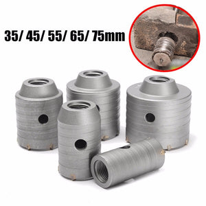 35-75mm Wall Hole Drill Bit Hole Sawtooth Brick Concrete Cement Walls Hole Cutter