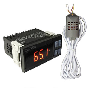 ZL-7830B 30A Relay 100-240Vac Hygrometer Digital Humidity Meter Hygrostat Incubator Humidity Incubator