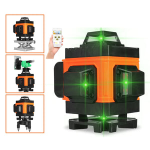 8/12/16 Line 360 Green Light Laser Level Horizontal Vertical Cross App Control