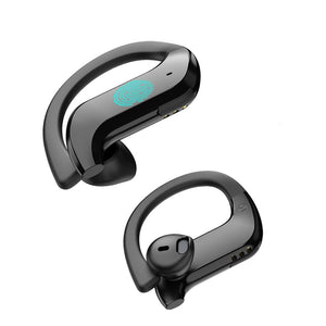 X-Kemi MD03 TWS bluetooth 5.0 Earphone HiFi 3D Stereo Sport Earhooks Touch Control USB Charging Headphone with Mic for iPhone Huawei