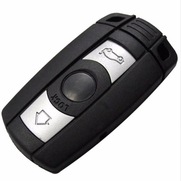 Remote Smart Key Case for BMW 5 Series 3 Buttons Key Shell With Sticker