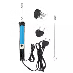 30w Use Double Electric Soldering Iron 110v/220v Deoldering Guun Suction Tin Sucker Pen Deoldering Soldering Tool