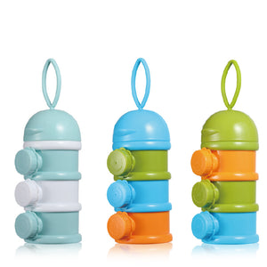 GL 3 Layer Portable Newborn Milk Formula Powder Box Baby Food Storage Container PP Food-Grade Safe