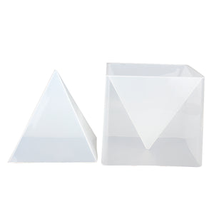 Super Pyramid Silicone Mould DIY Resin Decorative Craft Jewelry Making Mold DIY Jewelry