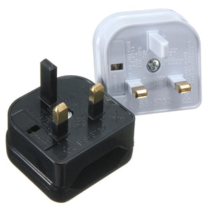 Euro European EU 2 to 3 Pin UK Universal Travel Adaptor Main Plug Converter