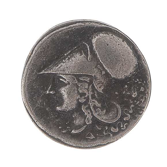 Rare -415 Tetradrachm Antique Metal Plated Ancient Greek Collectible Coins Decorations