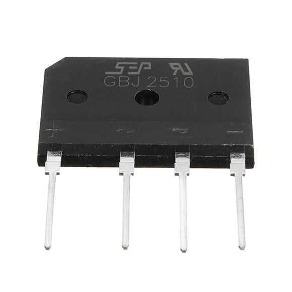 25A 1000V Diode Rectifier Bridge GBJ2510 Power Electronic Components For DIY Projects