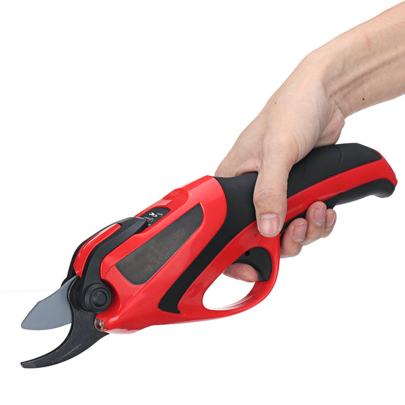 Electric Pruning Shear With Blade 2.5Ah 4V Lithium Battery Secateur Branch Cutter Scissor Trimmer