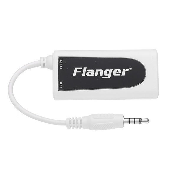 Flanger FC-20 Guitar / Bass Converter White Adapter For Iphone