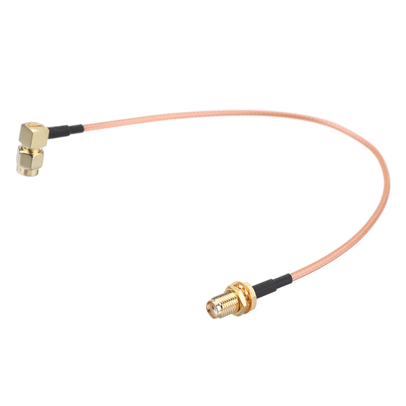 30CM SMA cable SMA Male Right Angle to SMA Female RF Coax Pigtail Cable Wire RG316 Connector Adapter