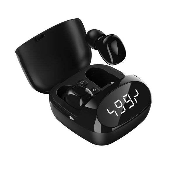 Bakeey XG29 TWS LED Display Clock Wireless bluetooth Earphone Stereo Sport Music Headphones with HD Mic for Huawei