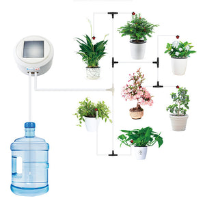 Solar Energy Charging Intelligent Garden Automatic Watering Device Set Flower Sprinkler Drip Irrigation Watering Tool Kits Water Timer System