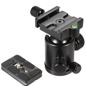 VELEDGE KF-0 Camera Tripod Ball Head Aluminum Alloy Ballhead Panoramic Head Sliding Rail Head