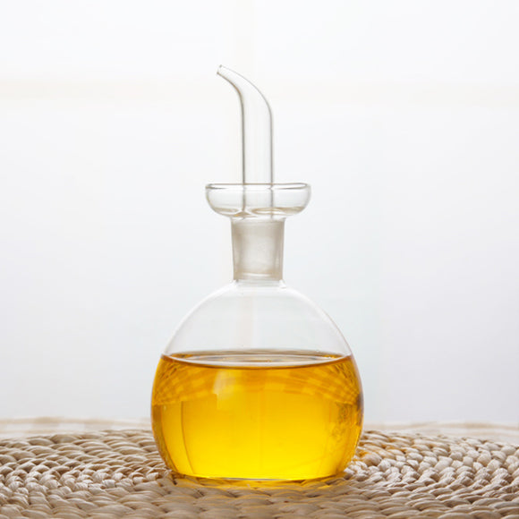 125ml/250ml/500ml Capacity Olive Oil Vinegar Pourer Glass Bottle Seasoning Cook Condiment Cruet Dispenser