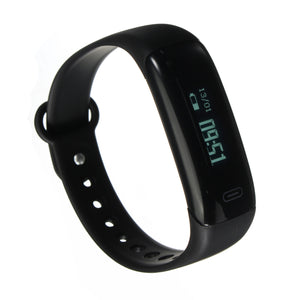 0.86 inch Heart Rate Fitness Tracker Sleep Monitor Smart Bracelet Wristband for Mobile Phone