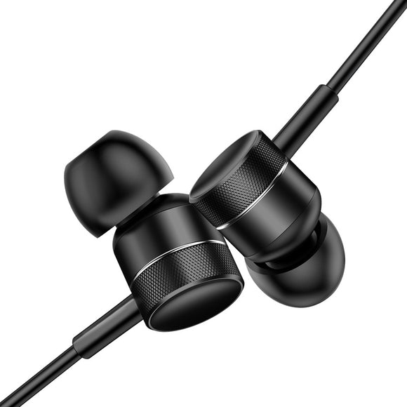 Baseus H04 Wired Earphone 3.5mm In-ear Stereo Bass Headphone with Mic for iPhone Samsung Xiaomi