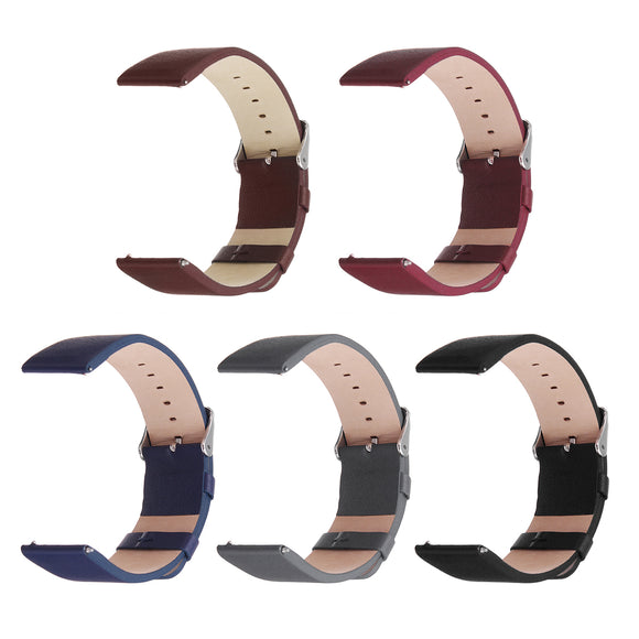 Bakeey 22mm Replacement Leather Wrist Watch Band Strap For Fitbit Versa Watch