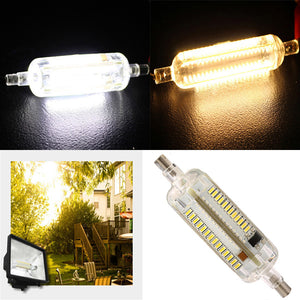 R7S LED Bulb 8W 78MM SMD 3014 108 Pure White/Warm White Corn light Lamp 220V-240V