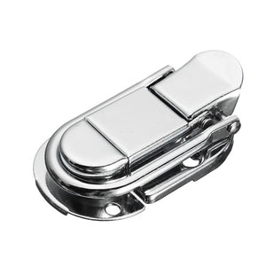 Nickel Plating Iron luggage Lock Button Bolt Closure Latch Buckle