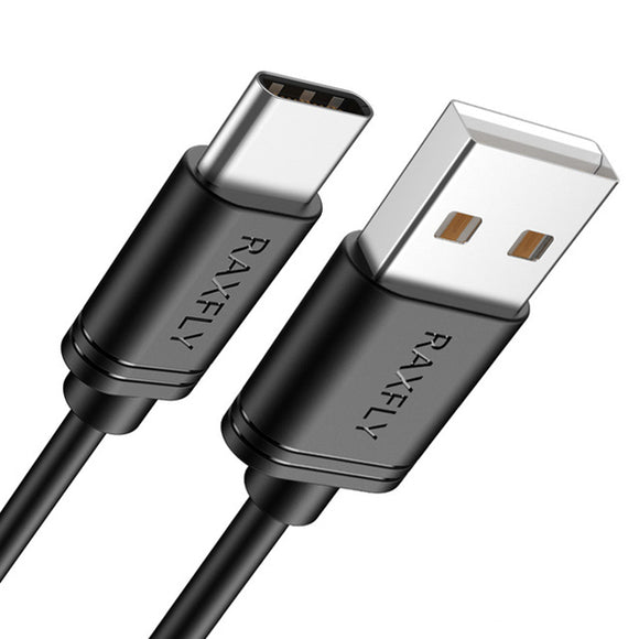 RAXFLY 2.4A Type C Fast Charging Data Cable 0.3M For Oneplus 6 Xiaomi Mi8 Mi A2 Pocophone f1 S9