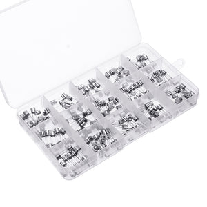 150Pcs/ Box 5x20MM Small Size Mini Glass Fuse Tube Vehicle Fuse