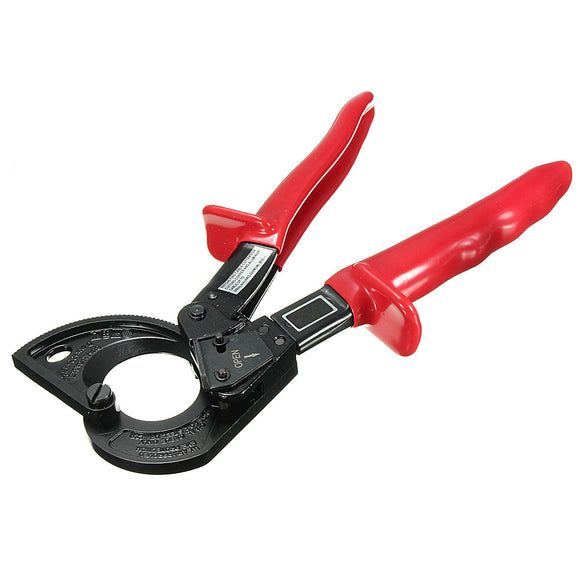 1Pc Ratchet Type Cable Cutter Ratcheting Wire Cut Up To 240mm Hand Tool