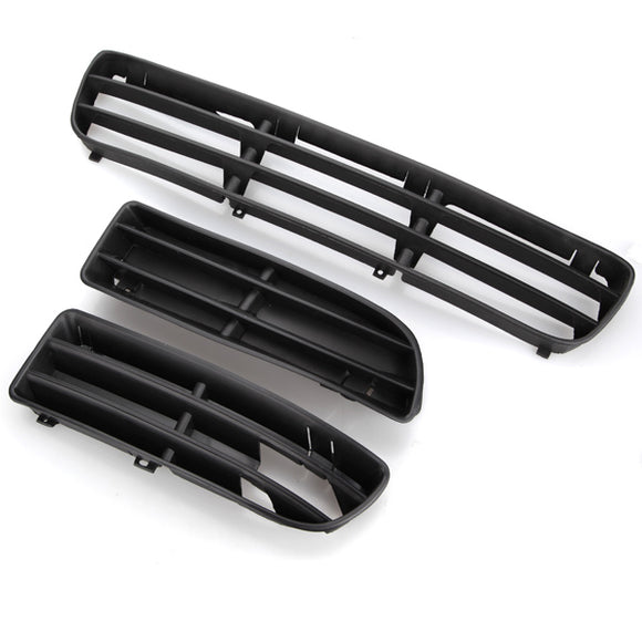 Front Bumper Lower Grille Left Center Right for VW99-04 Jetta MK4