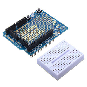 2pcs Arduino Compatible 328 ProtoShield Prototype Expansion Board