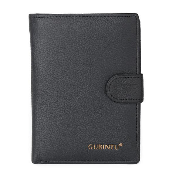 Men Genuine Lether Business Multifunctional Wallet Card Hold Coin Holder