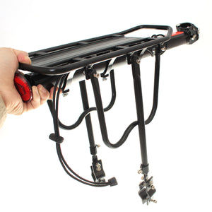 BIKIGHT Bike Cargo Racks Alloy Rear Rack Seat Carrier Full Quick Release Luggage Protect Pannier