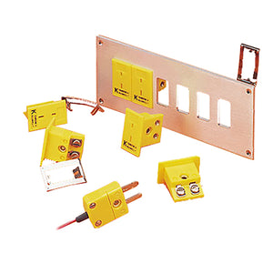 OMEGA MPJ-K-F Miniature Thermocouple Panel-Mount Socket Connector