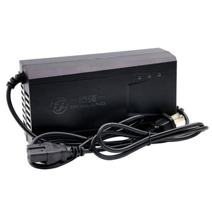 48V 20ah Motorcycle Automatic Lead Acid Battery Charger With Fan and Light Display Double Air Outlet