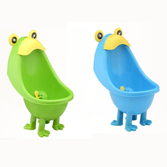 Frog Baby Potty Boy Bathroom Pee Trainer Standing Urinal Kid Wall-Mounted Toilet