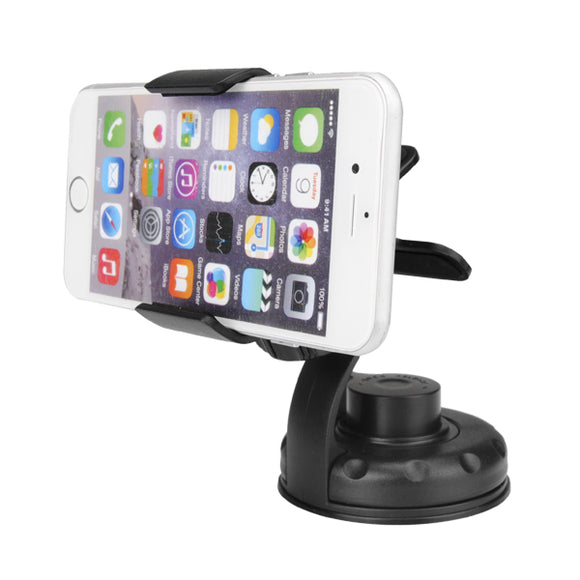 Multifunctional 360 Degrees Rotating Universal Car Swivel Mount Holder for Smartphone