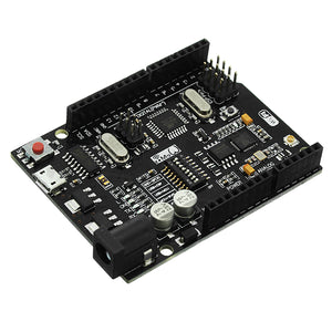 Wemos UNO+WiFi R3 ATmega328P+ESP8266 32Mb Memory USB-TTL CH340G Compatible For Arduino Uno