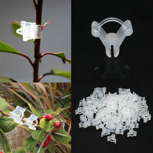 100pcs Fruit Vegetable Grafting Clips Garden Plants Seedling Tools