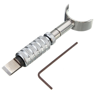 Stainless Steel Adjustable Leather Craft Deluxe Leather Carving Swivel Tool