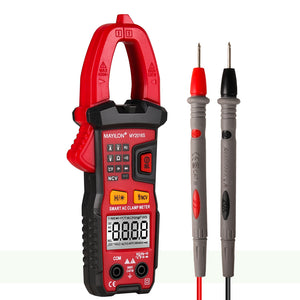 MY2016S Amperometric Clamp Smart Clamp Meter Digital Voltage Meter NCV Multimeter True RMS Tester Ohm Capacitance Hz AC DC 500V