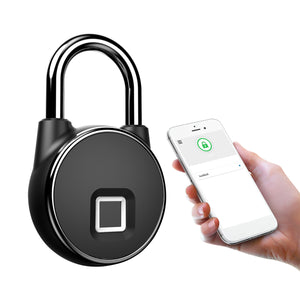 Waterproof Intelligent bluetooth Fingerprint Lock Padlock