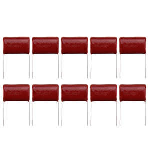 10pcs 400V335J 3.3uF Pitch 25mm 400V 335 3300nf CBB Polypropylene Film Capacitor