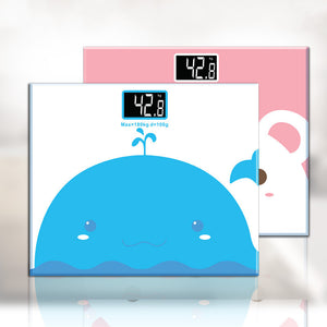 Cute Bathroom Scales Floor Body Scale Glass Electronic Digital Floor Scales Weight Balance Bariatric