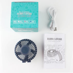 1200mAh USB Portable Rechargeable Mini Fans Air Cooler Desk Battery Table Fan