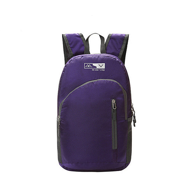 Women Men Multifunction Waterproof Light Weight Nylon Outdooors Sport Folding Backpack 6 Color