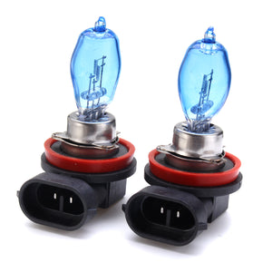 H11 Car HOD Halogen Headlights Bulbs Fog Lamps 12V 100W 8500K White 2Pcs