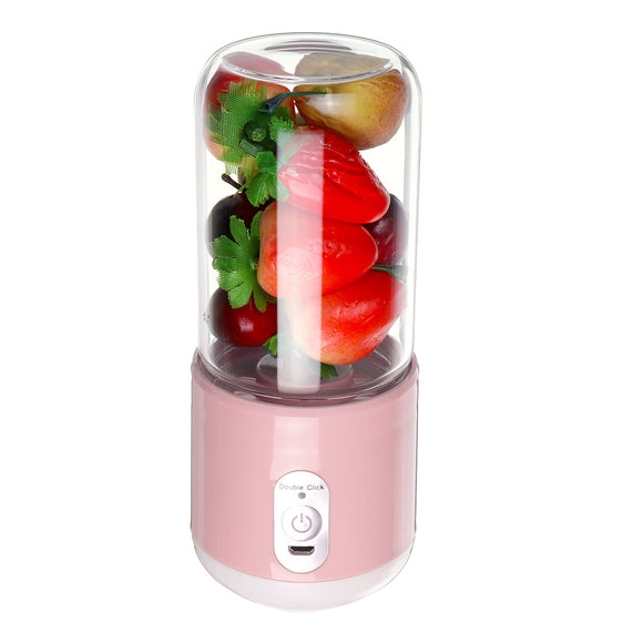 Bakeey 260ml USB Rechargeable Portable Electric Juice Cup Six Blade Mixing Machine Smoothies Baby Food Blender Extractor